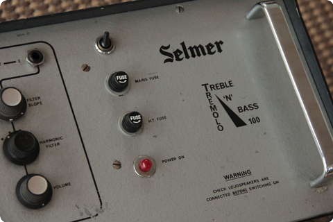 Selmer Treble N Bass 100 Blue/black Period 1972