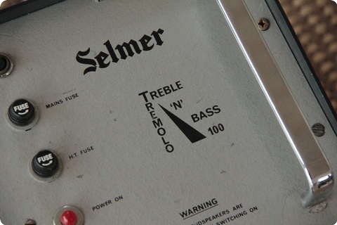 Selmer Treble N Bass 100 Blue/black Period 1972