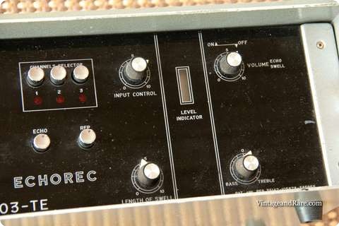 Binson Echorec Pe603 Te On Hold 1975