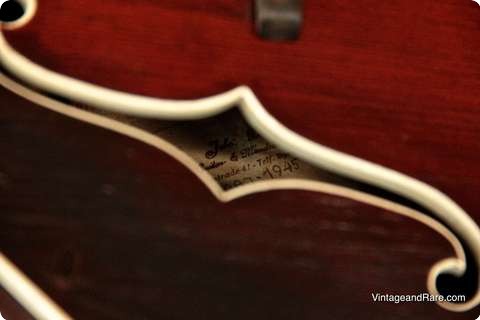 Johannes Moeller Archtop 1945