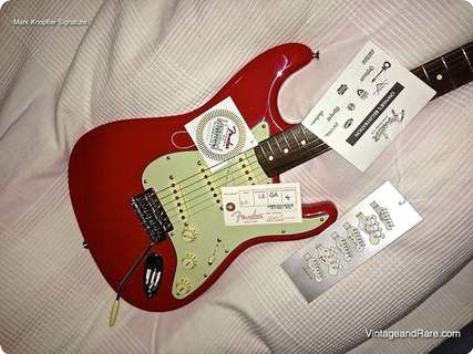 Fender Stratocaster Mark Knopfler Signature 2009 Red