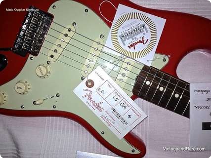 Fender Stratocaster Mark Knopfler Signature 2009 Red