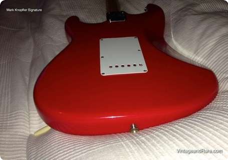 Fender Stratocaster Mark Knopfler Signature 2009 Red