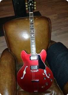 Gibson Es335 1965 Red Refinish