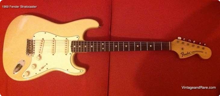 Fender Stratocaster 1969 Olympic White