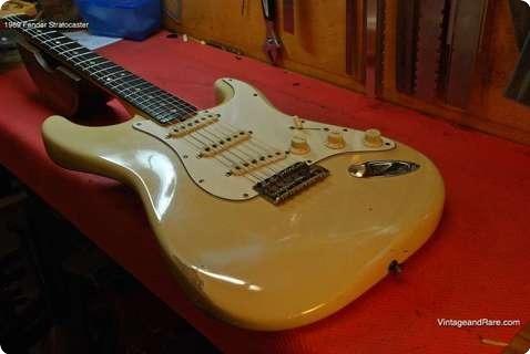 Fender Stratocaster 1969 Olympic White