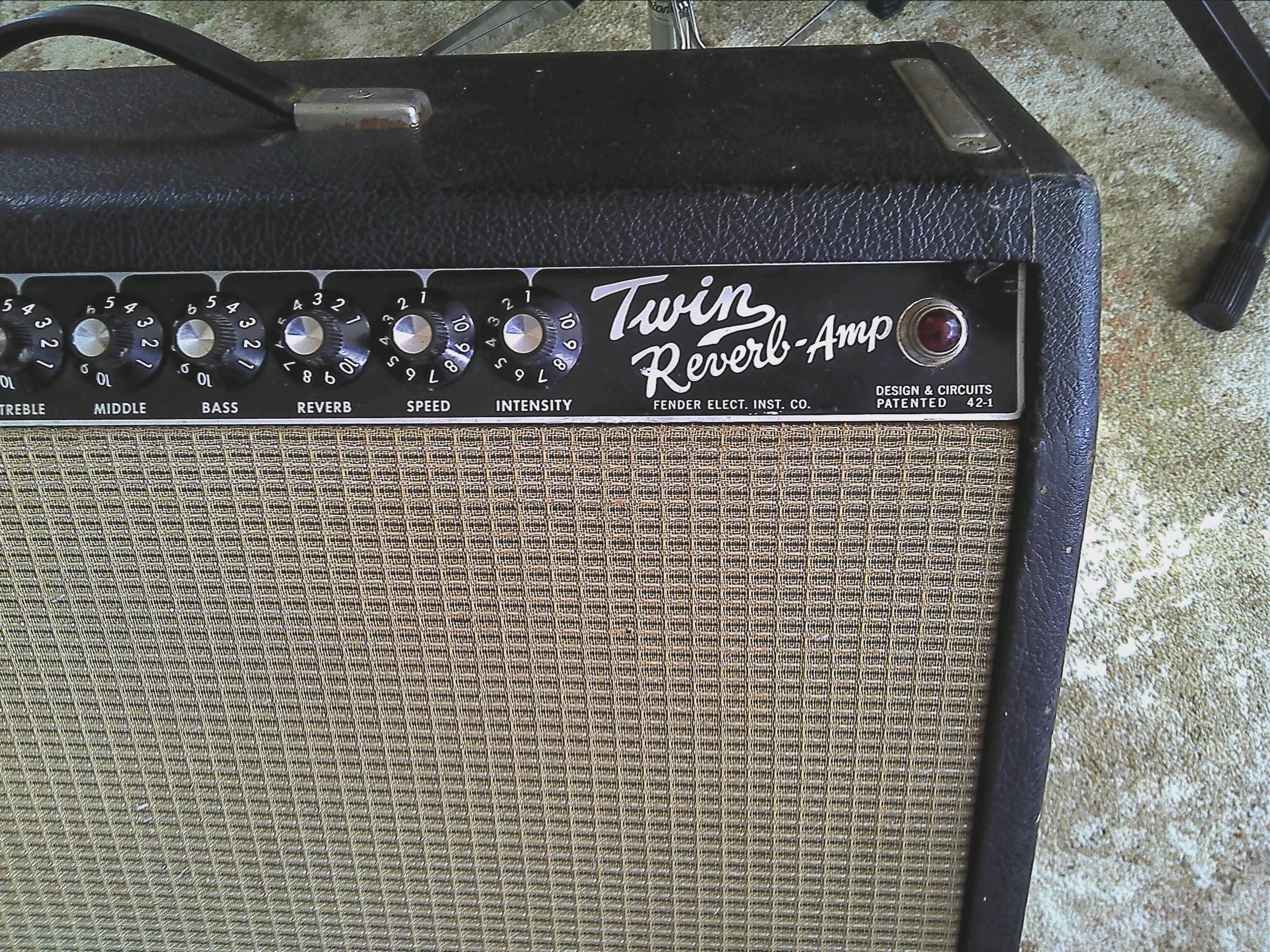 Fender Twin Reverb 1965 Amp