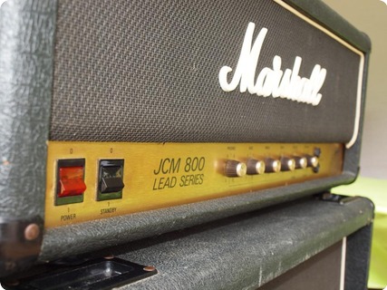 Marshall Jcm 800 1984 Black Tolex