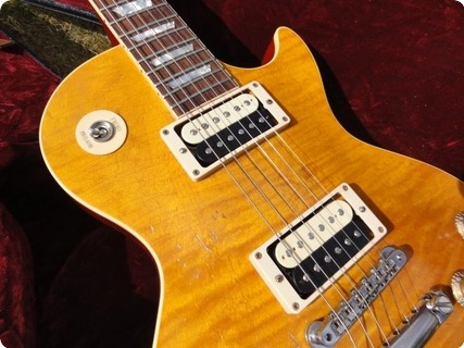 Gibson Slash Afd Aged And Signed 2010 Butterscotch