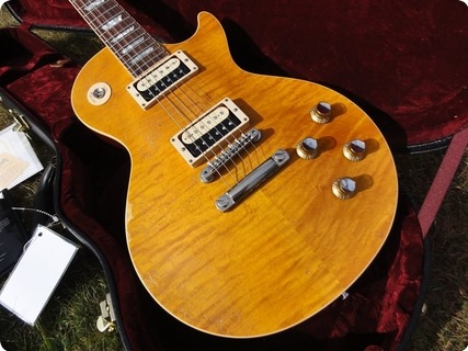 Gibson Slash Afd Aged And Signed 2010 Butterscotch