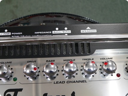 Taurus Amps Stomp Head 4.hg High Gain 2014 Black + Silver