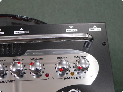 Taurus Amps Stomp Head 4.hg High Gain 2014 Black + Silver