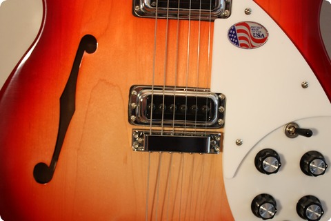 Rickenbacker 330 F Rose Morris 2014 Fireglo