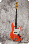 Fender Jazz Bass 1963 Fiesta Red Refin