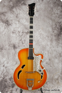 Hoyer Hoyers Broadway 1962 Cherry Sunburst