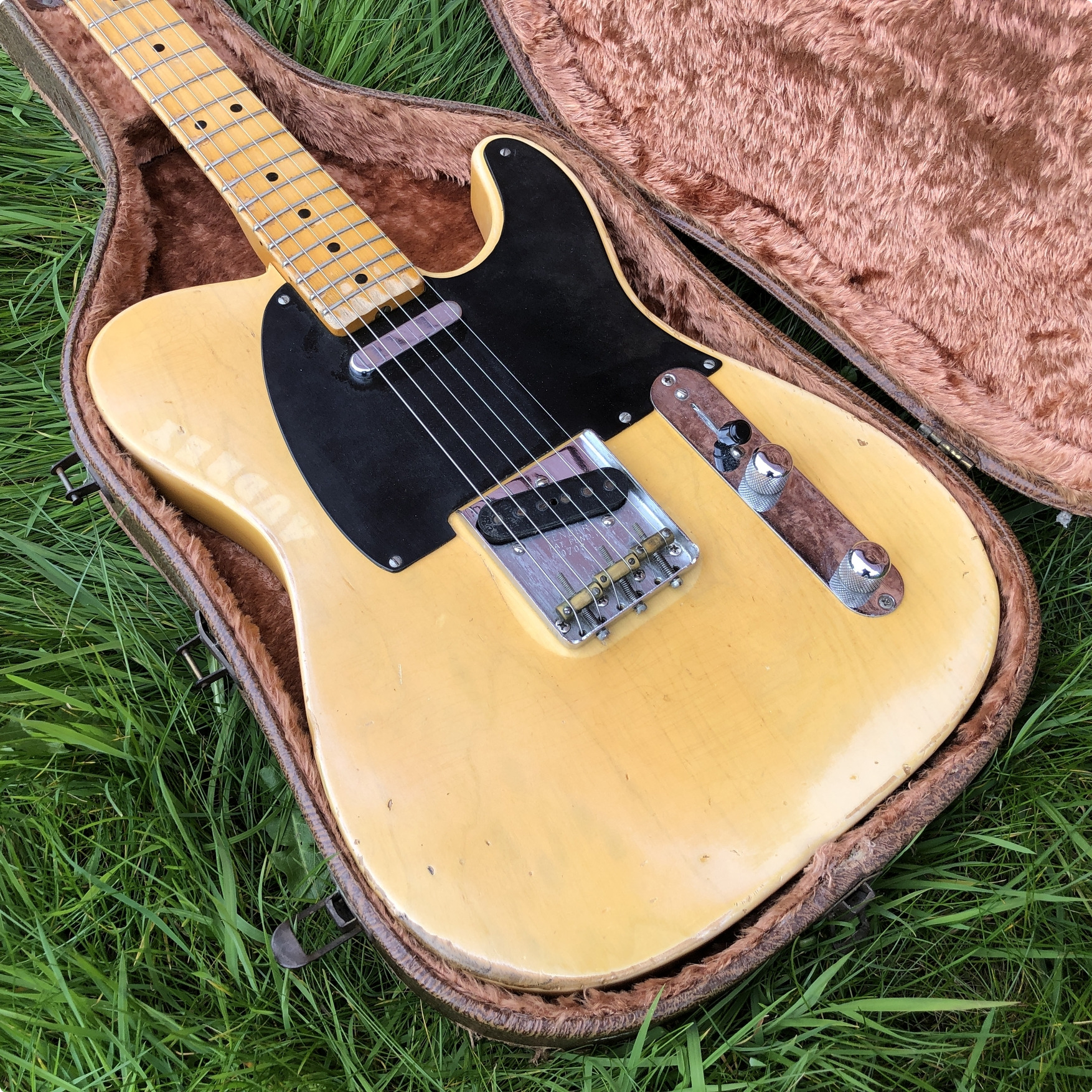 Fender Telecaster Blackguard 1952 Blonde Guitar For Sale Denmark Street ...