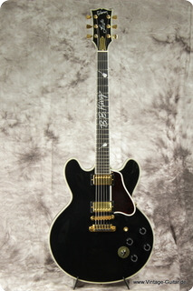 Gibson Es 355 B.b.king Lucille 1995 Black