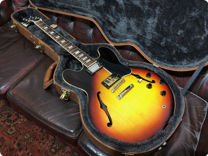 Gibson Memphis Es 335 Block Satin 2016 Sunset Burst