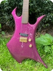 Bc Rich-Pentasystem Baritone Mandolin-1990-Purple Sparkle