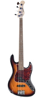 Sadowsky Metroline Hybrid Pj Bass 59' Burst Alder