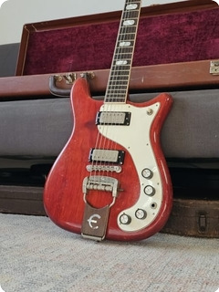 Epiphone Crestwood Custom 1965 Cherry Guitar For Sale Joel's Vintage