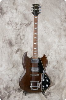 Gibson SG Deluxe | With Bigsby 1970's Walnut Guitar For Sale Vintage Guitar  Oldenburg