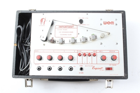 Wem Watkins Copicat Ic300 Tape Delay 1979 Black