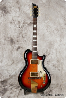 Supro By Valco Rhythm Master Solid Body 1959 Sunburst