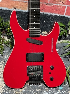 Steinberger Gm5t Trans Trem 1988 Bright Red