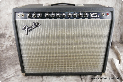 Fender Deluxe Reverb Ii Black