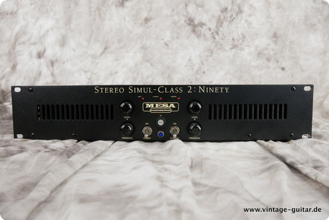 Mesa Boogie Mesa Engineering Stereo Simul Class 2: Ninety 1992 Black