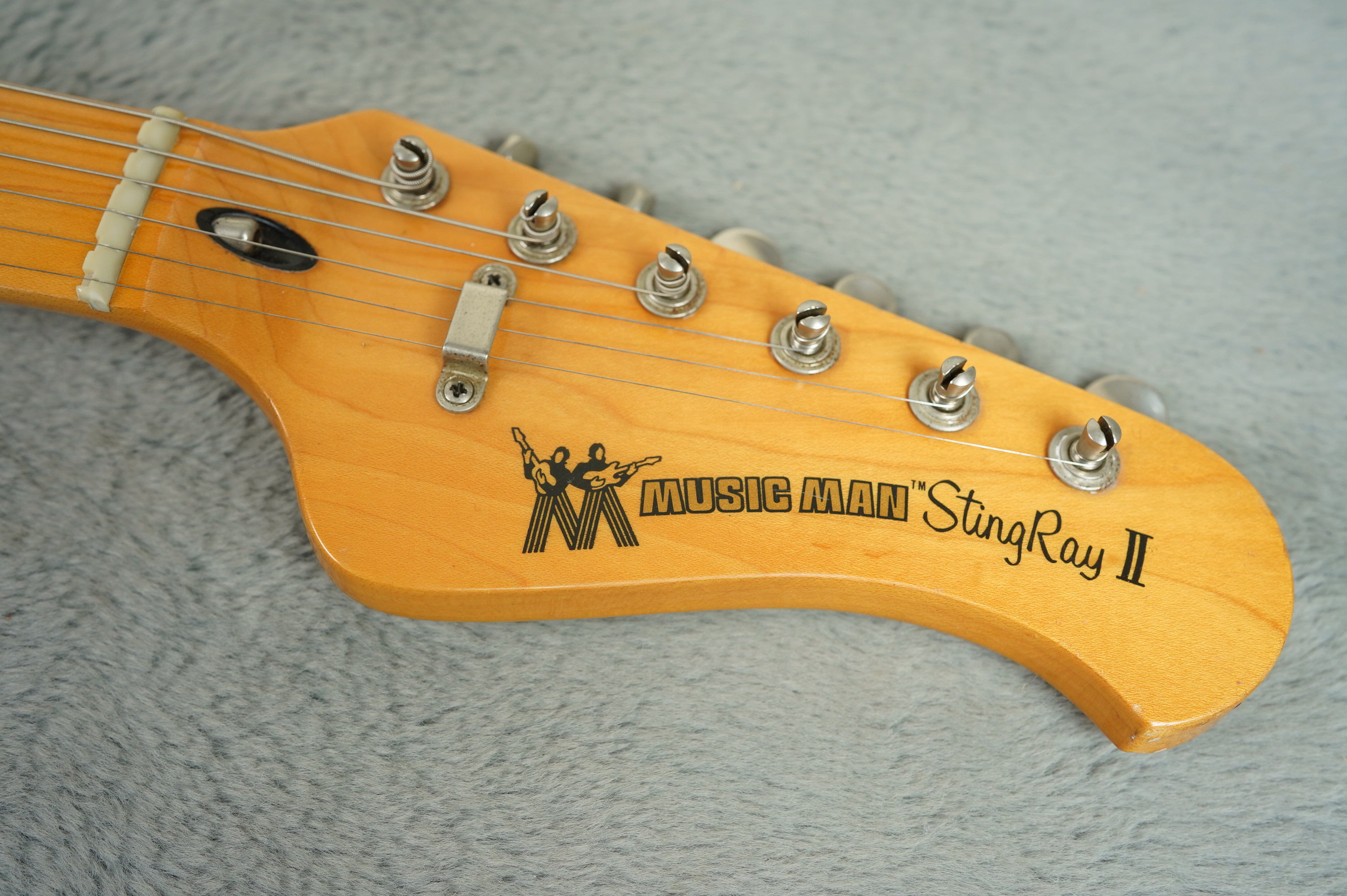 Musicman Stingray II 1977 Natural Guitar For Sale ATB Guitars