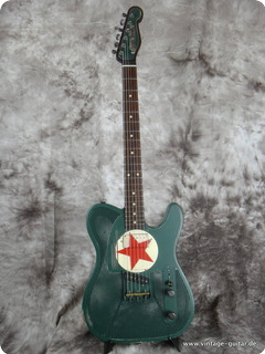 James Trussart Steelcaster Red Star 2014 Green