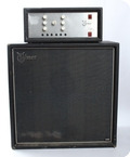Selmer Treble N Bass 100 SV W4x12 Cabinet 1970 Black