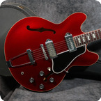 Gibson-ES-330 -1966-Sparkling Burgundy Metallic