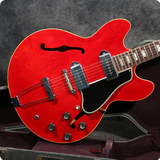 Gibson Es 335 Tdc 1966 Cherry Red
