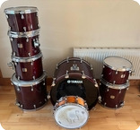 Yamaha-Drum Kit Ex BRIAN DOWNEY THIN LIZZY-2000-Red