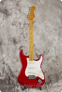 Fender Stratocaster 2010 Transpaent Red