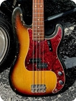 Fender-Precision Bass-1969-Sunburst Finish