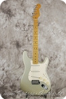 Fender-Stratocaster American Standard-1997-Inca Silver