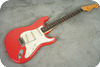 Fender Stratocaster Rare Mahogany Body  1964-Fiesta Red Refin