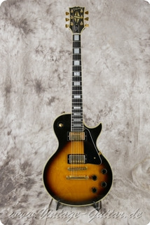 Gibson Les Paul Custom 1981 Tobacco Sunburst