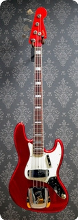 Fender Custom Shop '66 Jazz Bass Nos Candy Apple Red