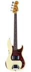 Fender Custom Shop-64 Precision Bass Relic Aged Vintage White