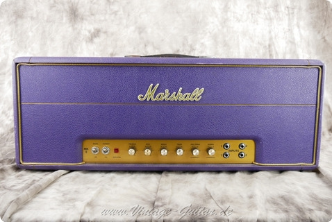 Marshall Super Lead 100 Model 1959 Ltd Halfstack 1994 Purple