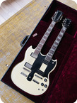 Gibson-Gibson Custom Shop EDS 1275 Don Felder Aged And Signed-Polaris White
