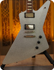 Gibson-Custom Shop Explorer Custom Made For Matthias Jabs (Scorpions)-Silver Sparkle 