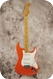 Fender-Stratocaster Hank Marvin Signature-1996-Fiesta Red