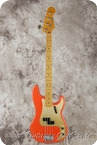 Fender-Precision Bass Classic Series-2008-Fiesta Red