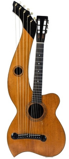 Larson Bros Dyer Larson Brothers Symphony Harp Guitar 'style 3' 1908